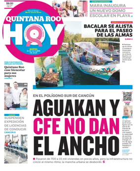 Cover of Quintana Roo Hoy