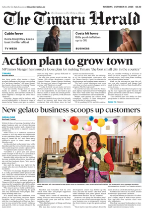 Cover of The Timaru Herald