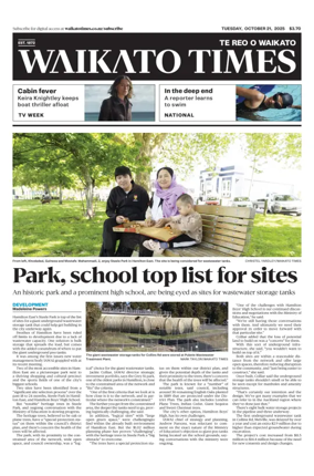 Cover of Waikato Times