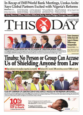 Cover of THISDAY
