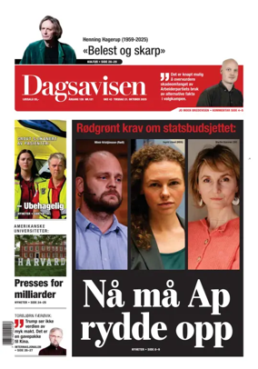 Cover of Dagsavisen
