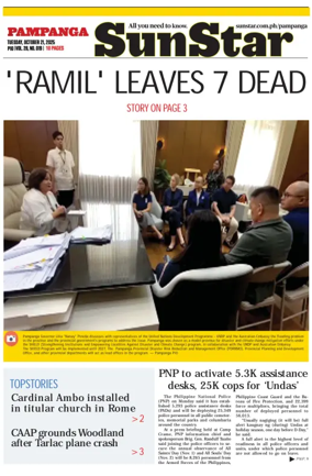 Cover of Sun.Star Pampanga