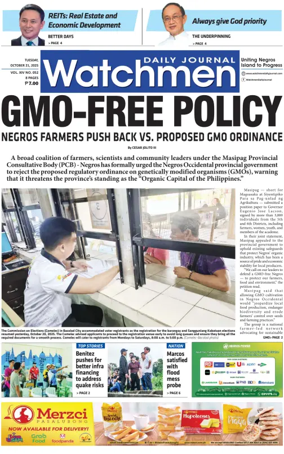 Cover of Watchmen Daily Journal