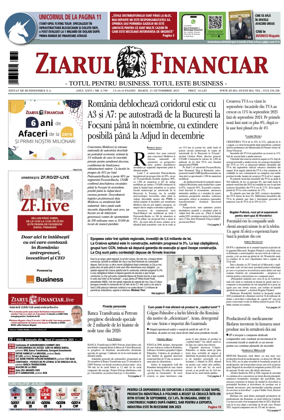 Cover of Ziarul Financiar
