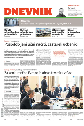 Cover of Dnevnik (Slovenija)