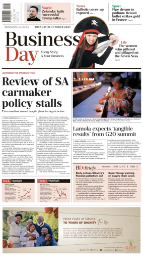 Cover of Business Day