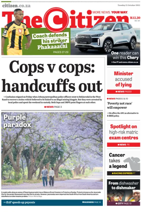Cover of The Citizen (Gauteng)