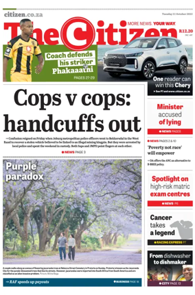 Cover of The Citizen (KZN)