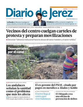 Cover of Diario de Jerez