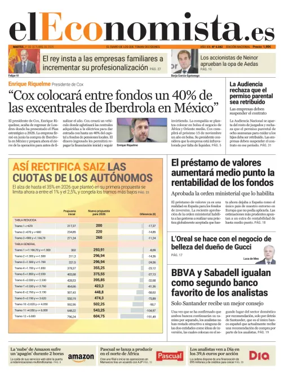 Cover of El Economista