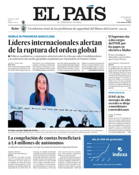 Cover of El País (Galicia)