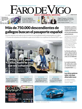 Cover of Faro de Vigo (Deza/Tabeiros-Montes)