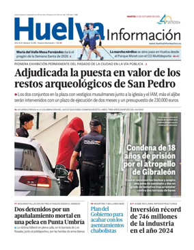 Cover of Huelva Informacion