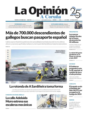 Cover of La Opinion de A Coruna
