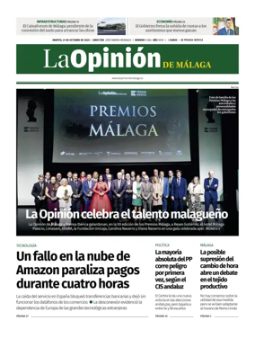 Cover of La Opinión de Málaga