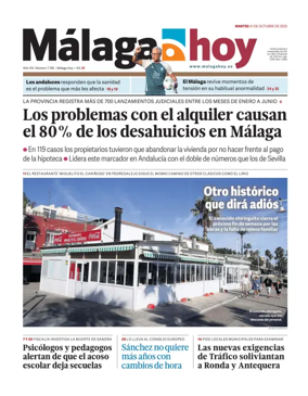 Cover of Malaga Hoy