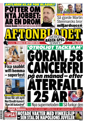 Cover of Aftonbladet
