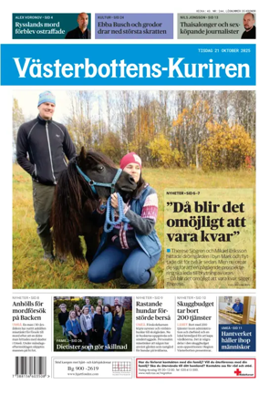 Cover of Västerbottens-Kuriren