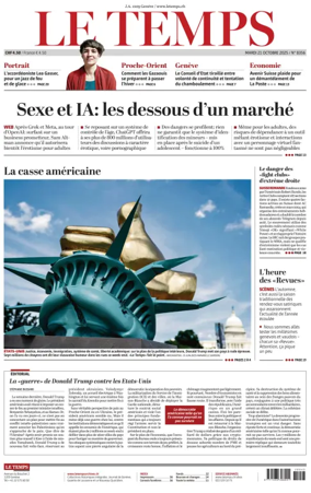 Cover of Le Temps