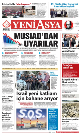 Cover of Yeni Asya