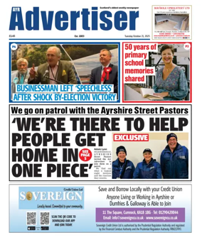 Cover of Ayr Advertiser