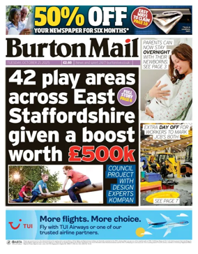 Cover of Burton Mail