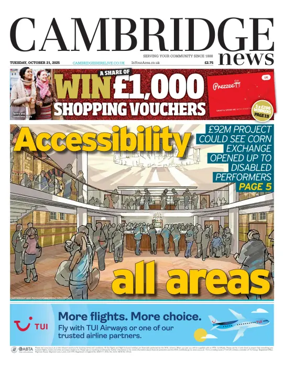 Cover of Cambridge News