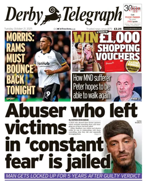 Cover of Derby Telegraph