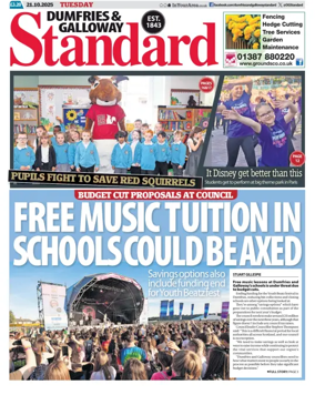 Cover of Dumfries & Galloway Standard