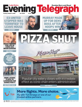 Cover of Evening Telegraph (First Edition)