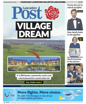 Cover of Lancashire Evening Post