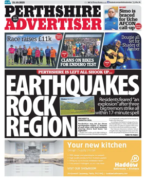 Cover of Perthshire Advertiser