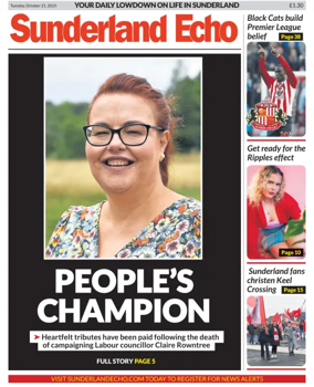 Cover of Sunderland Echo