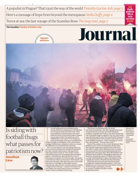 Cover of The Guardian e-paper Journal