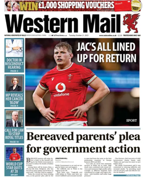 Cover of Western Mail