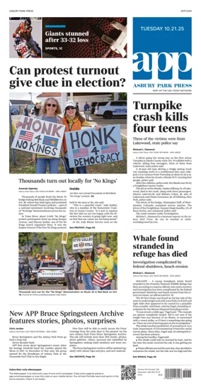 Cover of Asbury Park Press