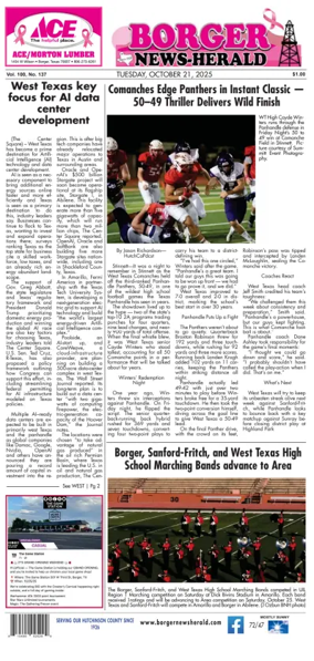 Cover of Borger News-Herald
