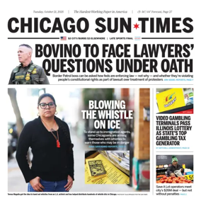 Cover of Chicago Sun-Times