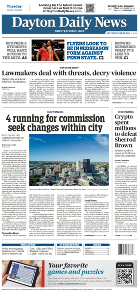 Cover of Dayton Daily News