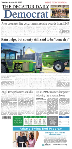 Cover of The Decatur Daily Democrat