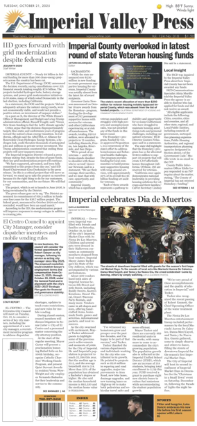 Cover of Imperial Valley Press