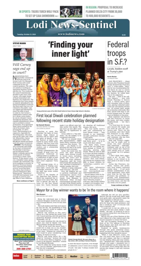 Cover of Lodi News-Sentinel