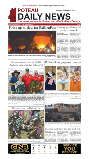 Cover of Poteau Daily News