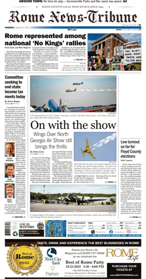 Cover of Rome News-Tribune