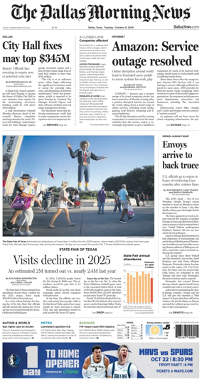 Cover of The Dallas Morning News