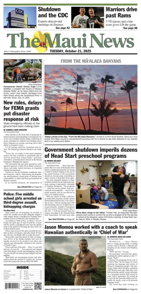 Cover of The Maui News