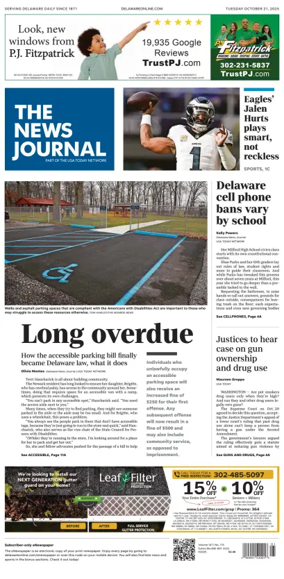 Cover of The News Journal