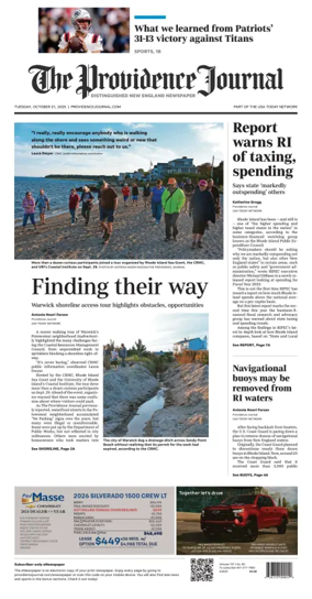 Cover of The Providence Journal