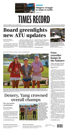 Cover of Times Record (Ft. Smith Southwest)