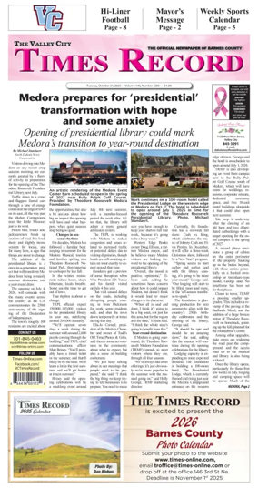 Cover of Valley City Times-Record
